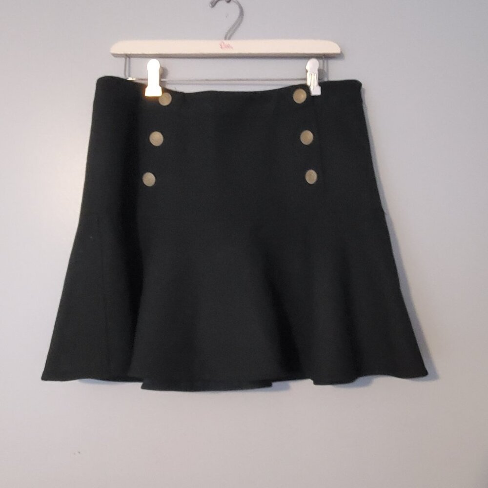 Vineyard Vines Black Skirt Plaid Lining Preppy Classic Tenniscore  Size 10 - Picture 2 of 9